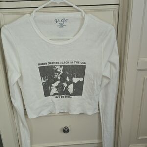 Brandy Melville White Cotton Top